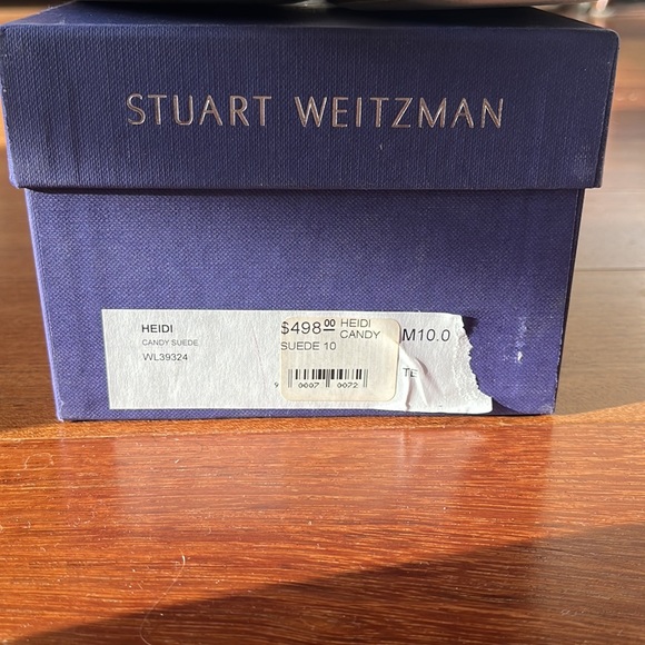 Stuart Weitzman Flats | Size 10 | Candy Pink Suede - Picture 2 of 6